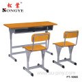 Double Seat School Table and Chair